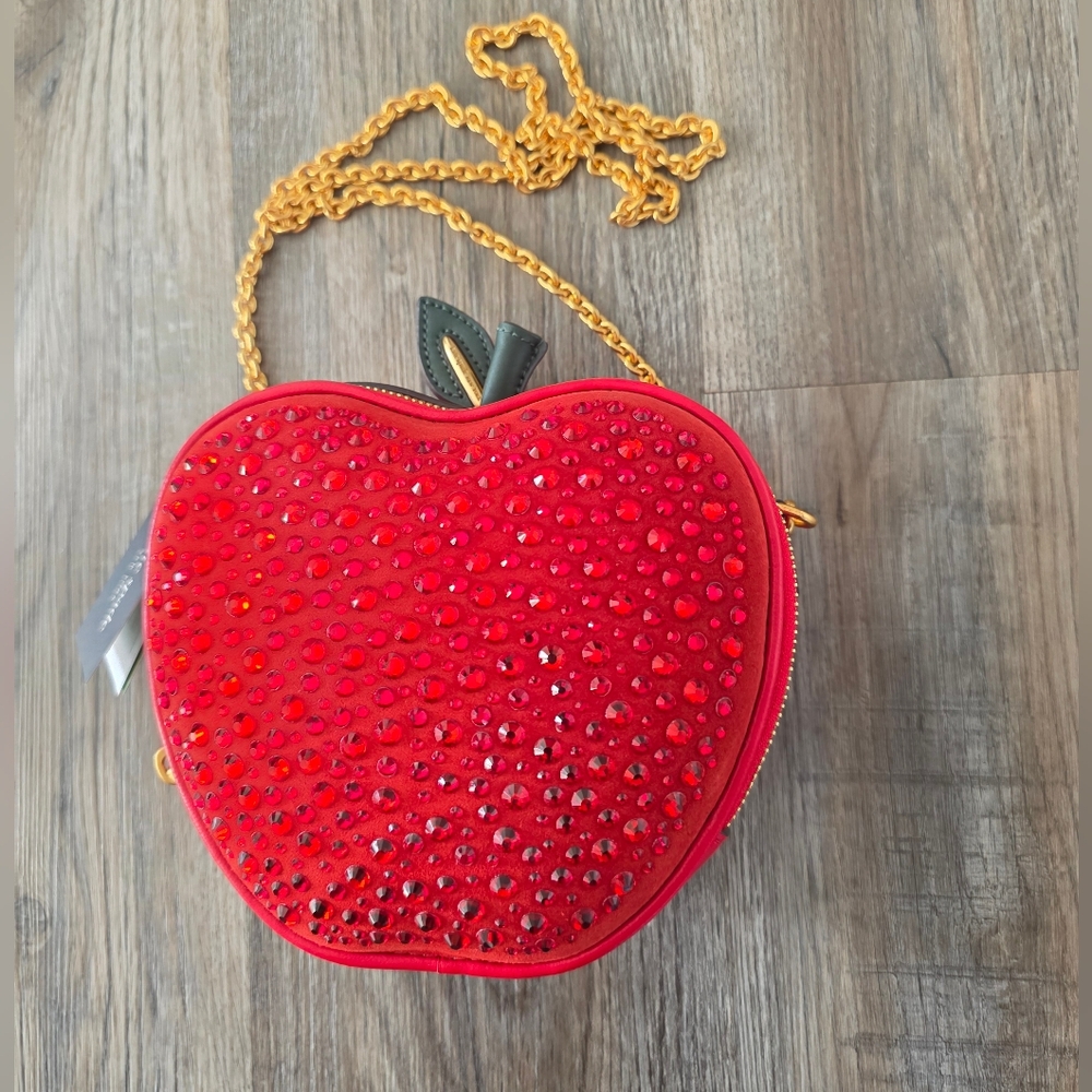 Kate Spade NewYork Women's Red Big Apple Crossbody Bag